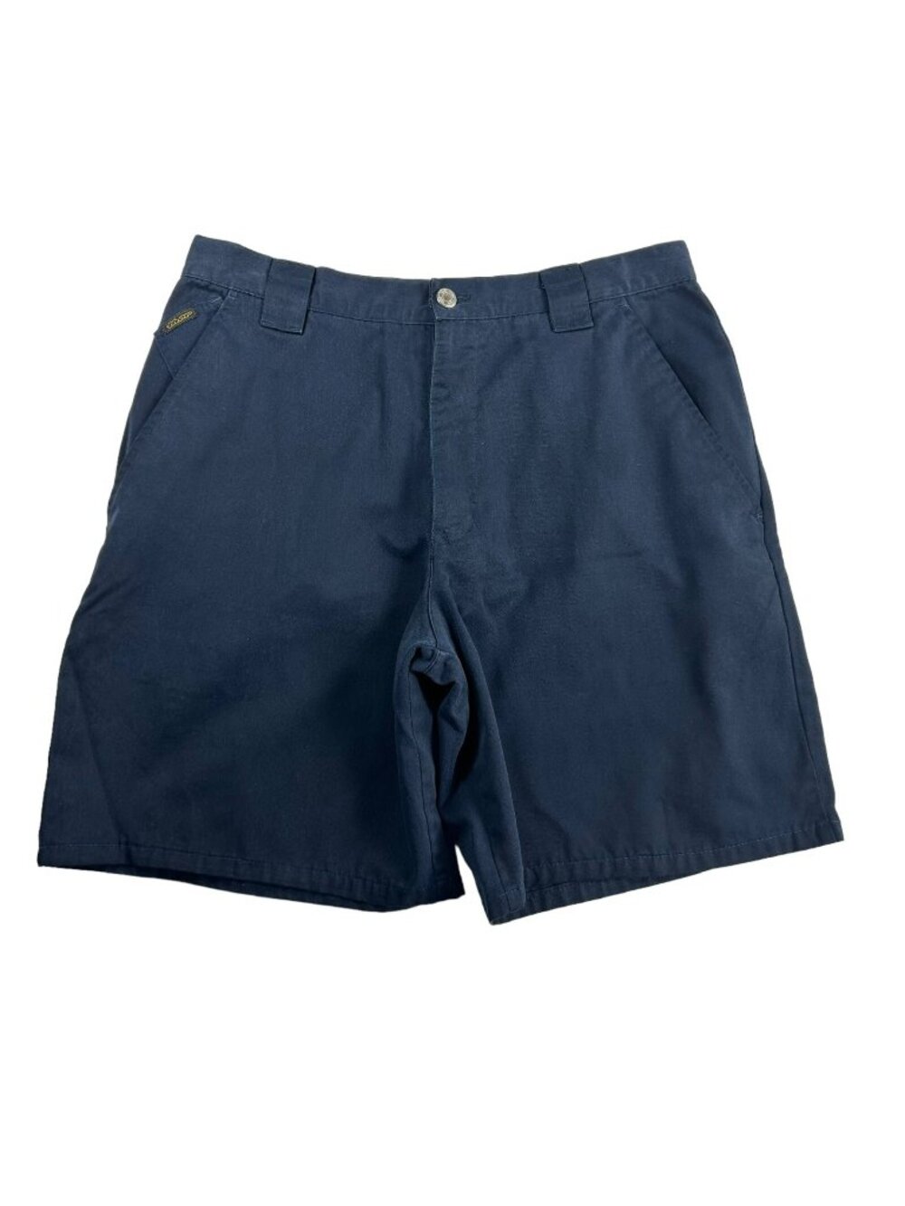 Thor Men's Performance Cotton Chino Shorts Navy Blue • Size 32